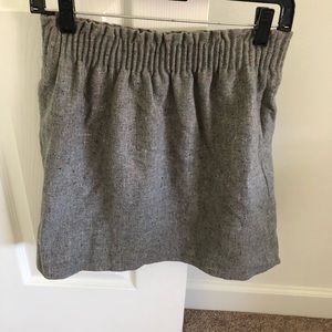 J. Crew wool skirt with pockets. Size 6.